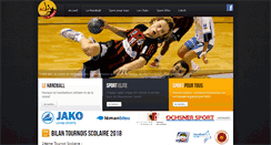 Desktop Screenshot of genevehandball.ch